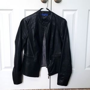 Faux Leather Jacket